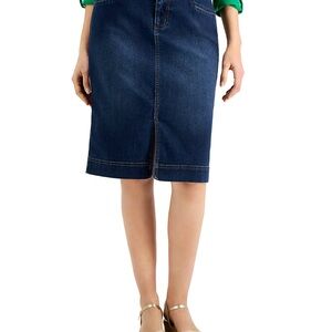 Charter Club Denim Skirt